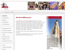 Tablet Screenshot of kirche-stollberg.de
